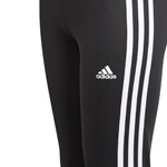 Calça Legging Adidas Designed 2 Move 3-Stripes Infantil - Preto