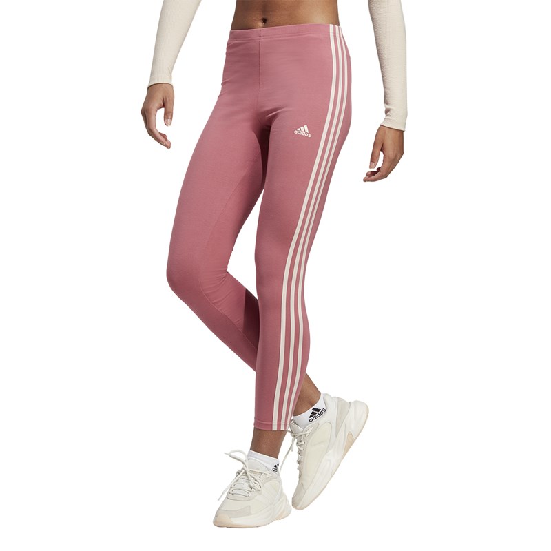 Calça Legging Adidas Essentials 3 Listras Feminina - EsporteLegal