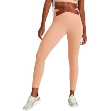 Calça Legging Cajubrasil Faixa Transpassada Feminina 