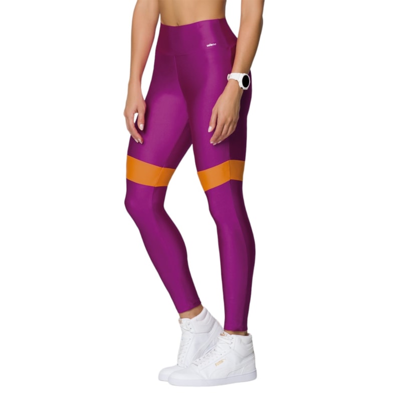 Calça Legging Selene Recortes Feminino