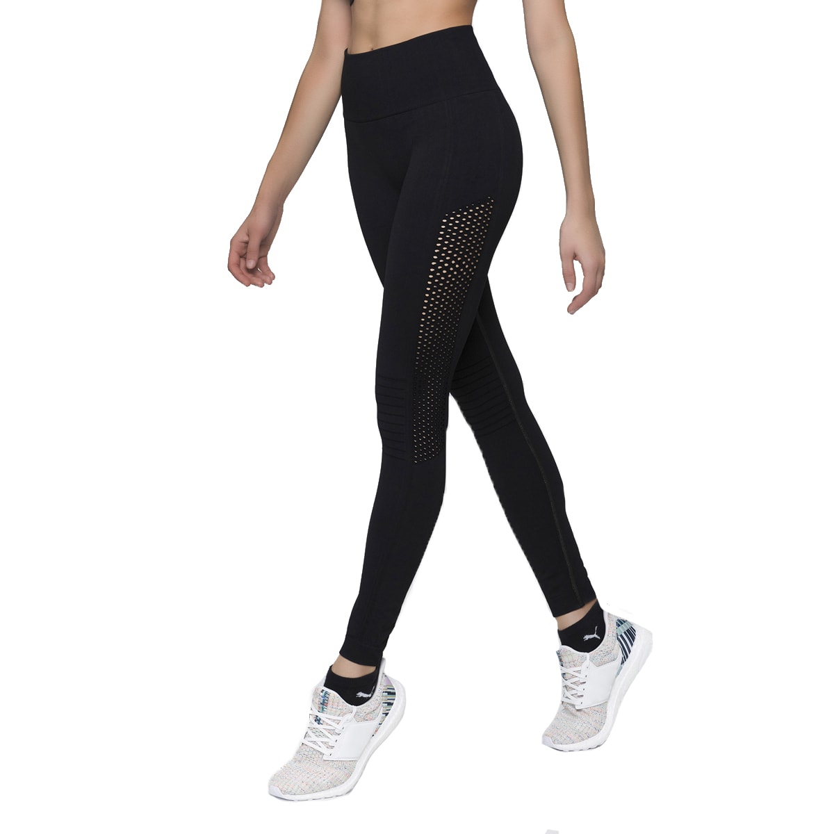 Calça legging com sales furos