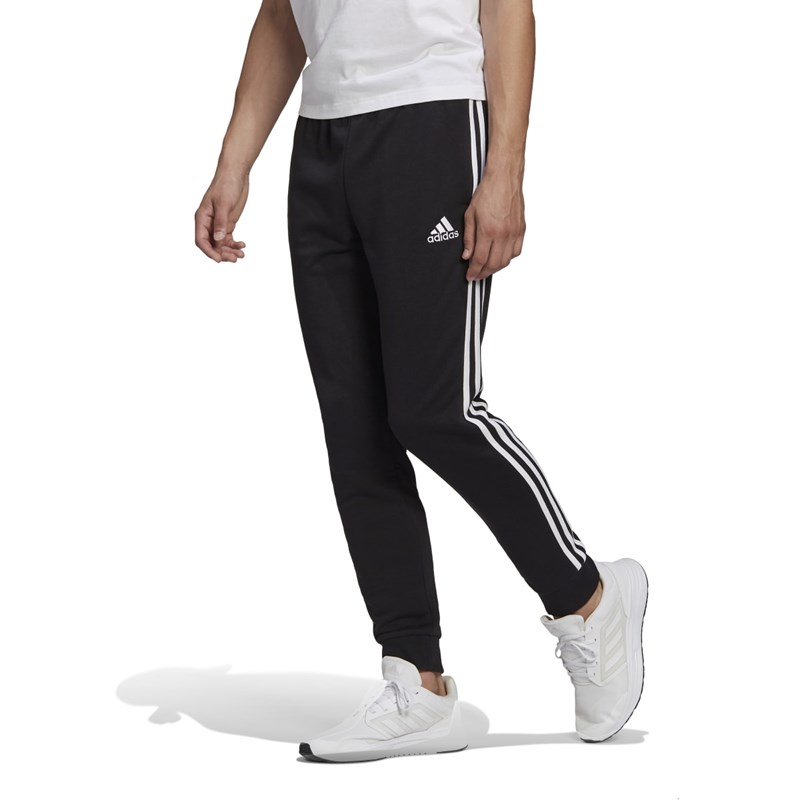 Calça Moletom Adidas Essentials 3 Stripes Masculina - EsporteLegal