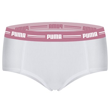 Calcinha Puma Mini Boxer Feminina - Branco
