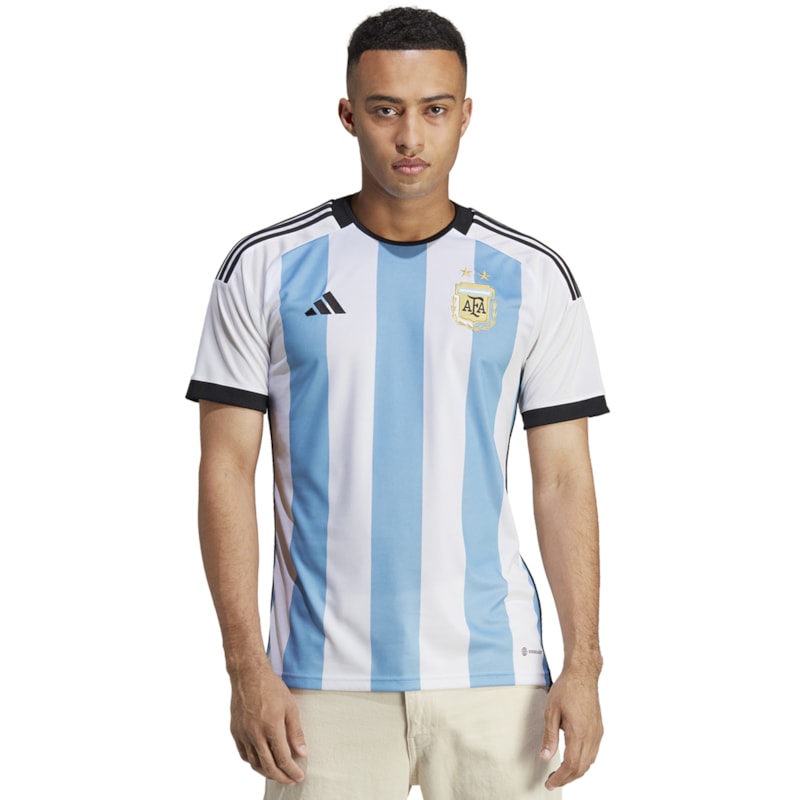 Camisa Adidas Argentina I 2022 Masculina