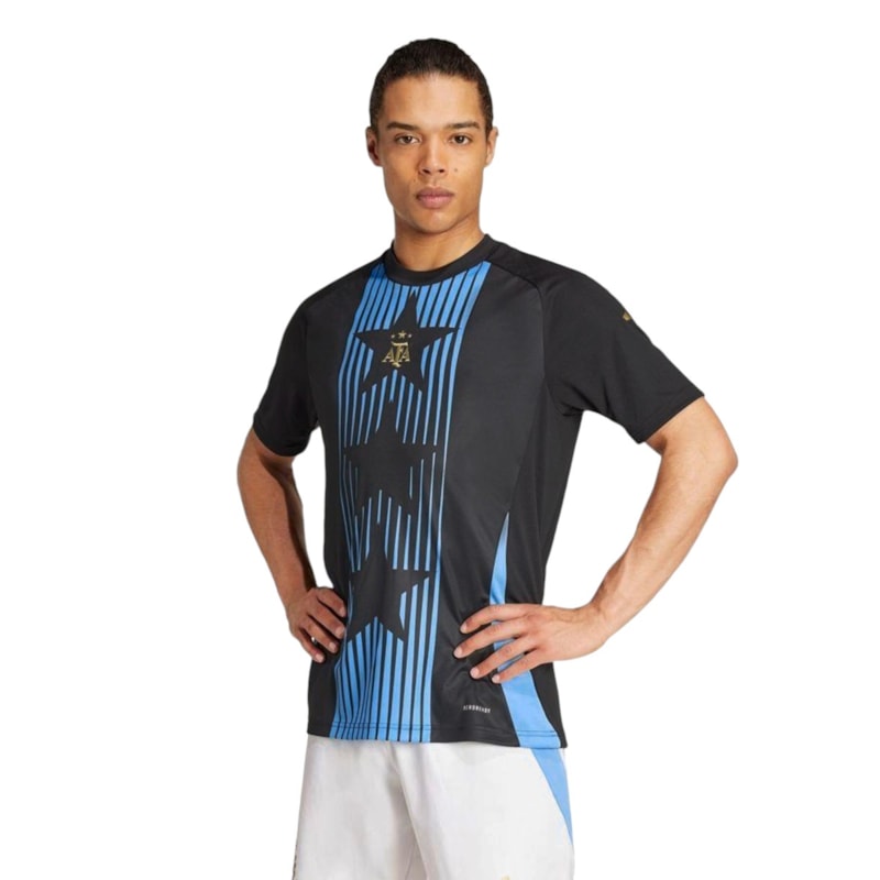 Camisa Adidas Argentina Pré-jogo 2024 Masculina