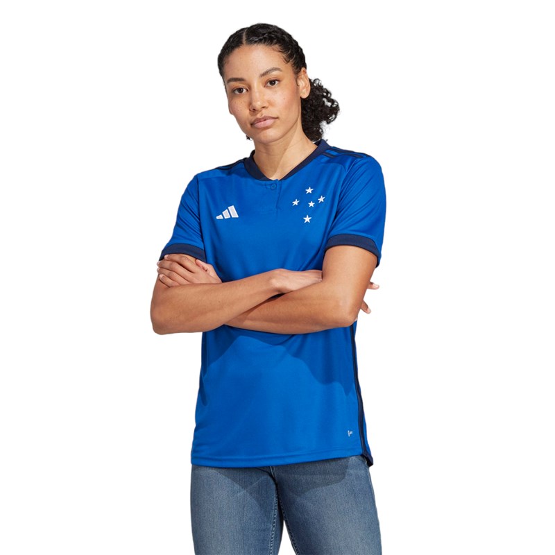 Camisa Adidas Cruzeiro I 2023/24 Feminina