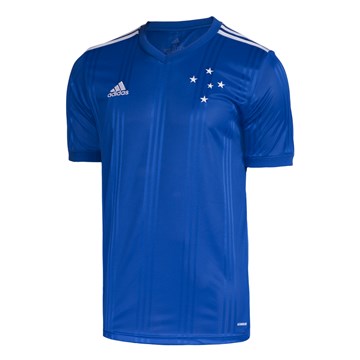 Camisa Adidas Cruzeiro Oficial I 2020/21 Masculina