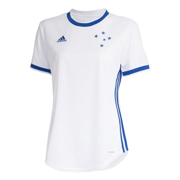 Camisa Adidas Cruzeiro Oficial II 2020/21 Feminina