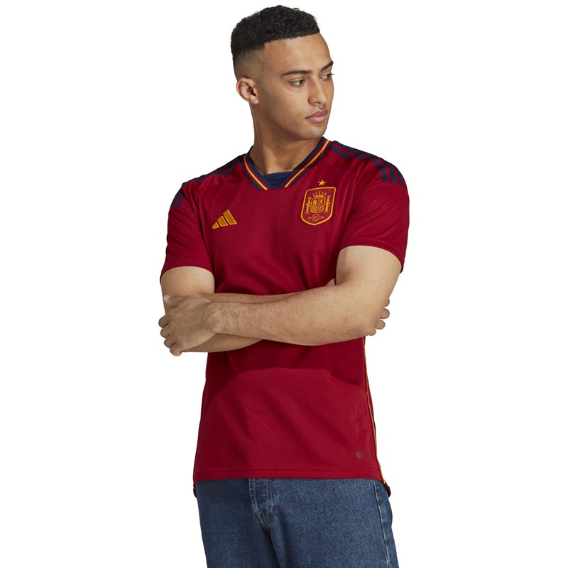 Camisa Adidas Espanha I 2022 Masculina