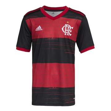 Camisa Adidas Flamengo Oficial I 2020 Juvenil