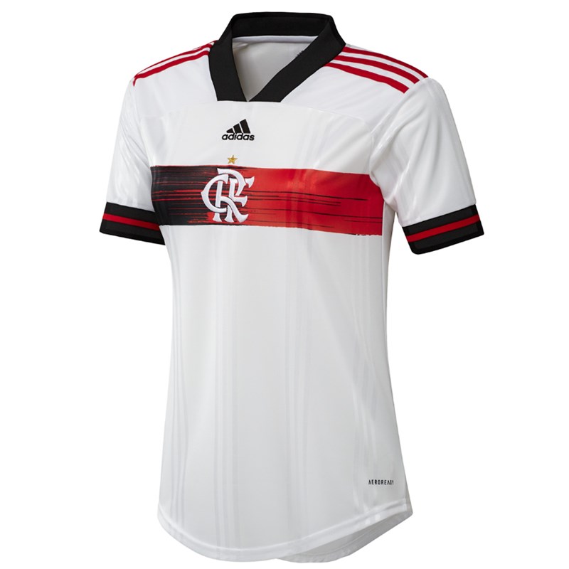 Camisa Flamengo Feminina Jogo 2 Adidas 2021 G