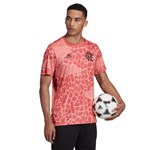 Camisa Adidas Flamengo Pré-Jogo Masculina - Rosa