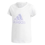 Camisa Adidas Infantil Logo Feminina
