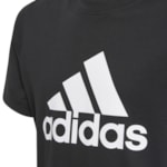 Camisa Adidas MC YB Logo Infantil