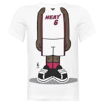 Camisa Adidas NBA Jr Lebron James Miami Heat G77941