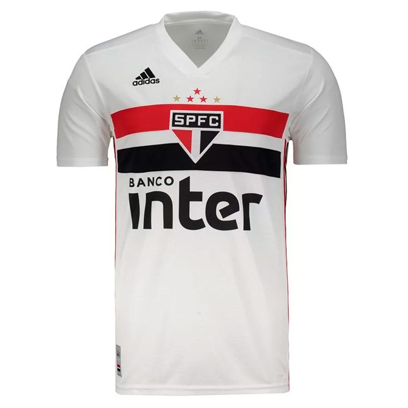 Camisa Adidas São Paulo Oficial I 2019/2020 FAN S/N° Masculina