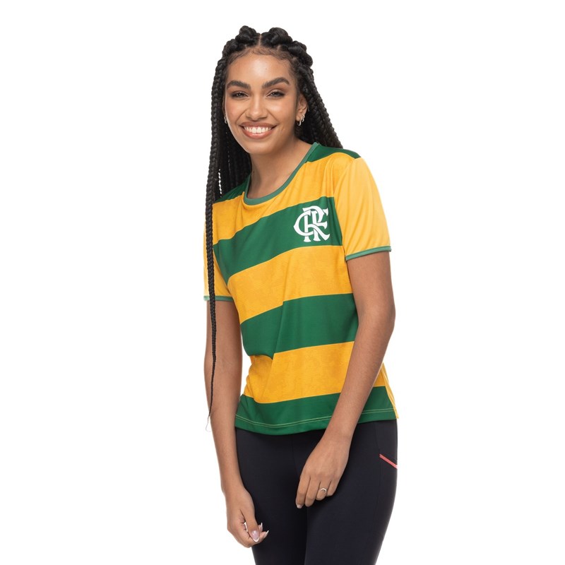 Camisa Braziline Flamengo Borari Feminina