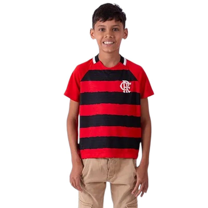 Camisa Braziline Flamengo Manto Infantil