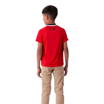 Camisa Braziline Flamengo Manto Infantil