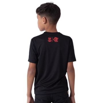 Camisa Braziline Flamengo Torcer Infantil