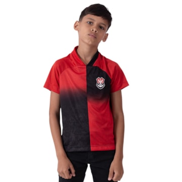 Camisa Braziline Flamengo Vintem Infantil