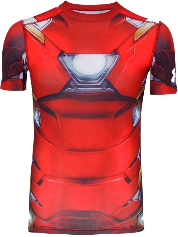 camisa de compressão under armour heroes