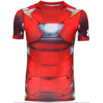 Camisa Compressão Under Armour Homem de Ferro Masculina