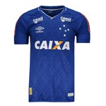 Camisa Cruzeiro 1 jogador 17/18 Patrocínio Masculina