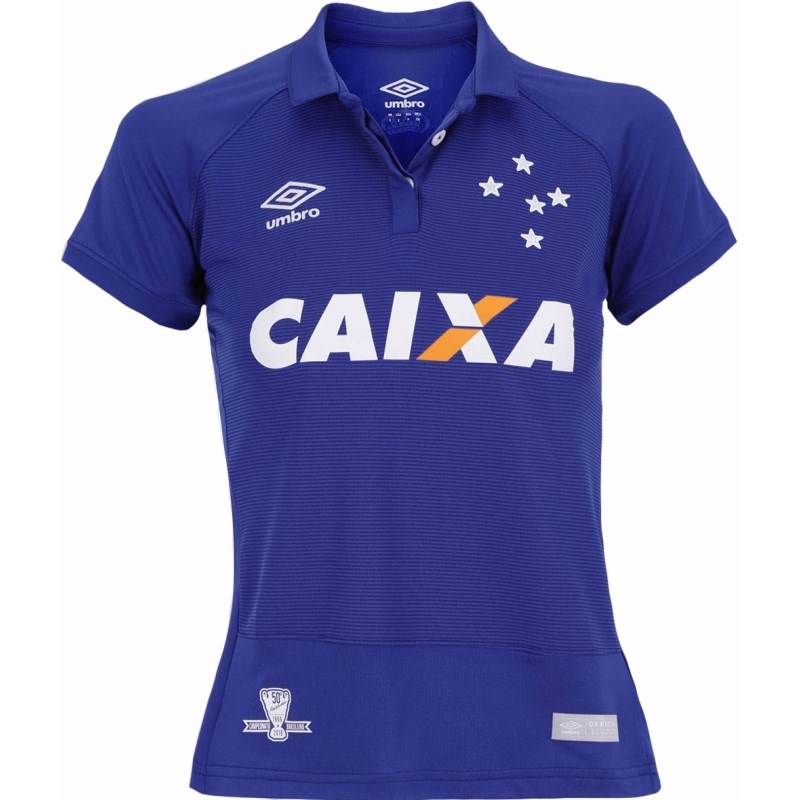 Camisa Cruzeiro Feminina Oficial 1 Umbro 3E00011 EsporteLegal