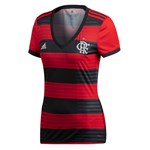 Camisa Flamengo Adidas Torcedor 2018 Feminina