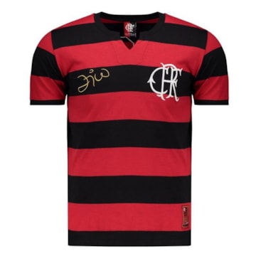 Camisa Flamengo Braziline Fla Tri Zico Masculina