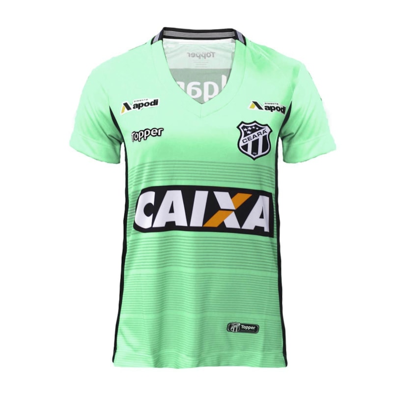 Camisa Goleiro Topper Ceará Oficial II 2018 Feminina Camisa Goleiro Topper Ceará Oficial II 2018 Feminina