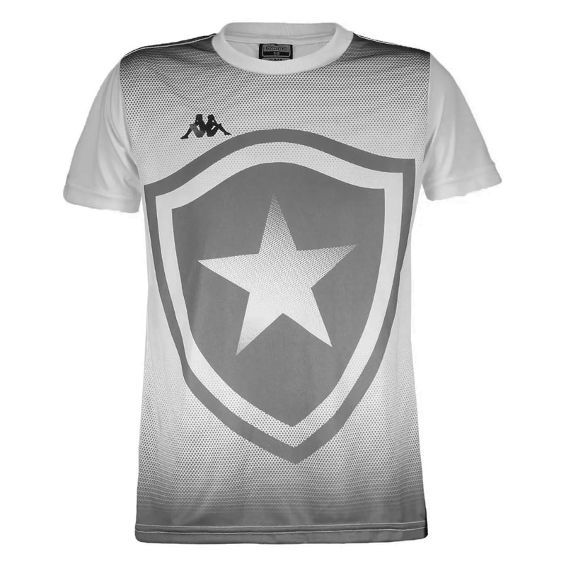 Camisa Kappa Botafogo Escudo Torcedor Juvenil