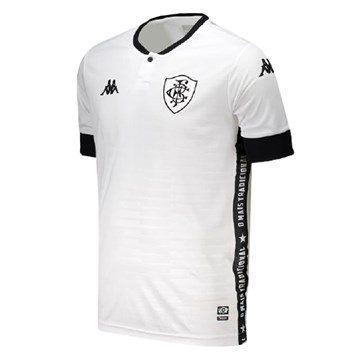 Camisa Kappa Botafogo Oficial III 2021 Juvenil - Branco