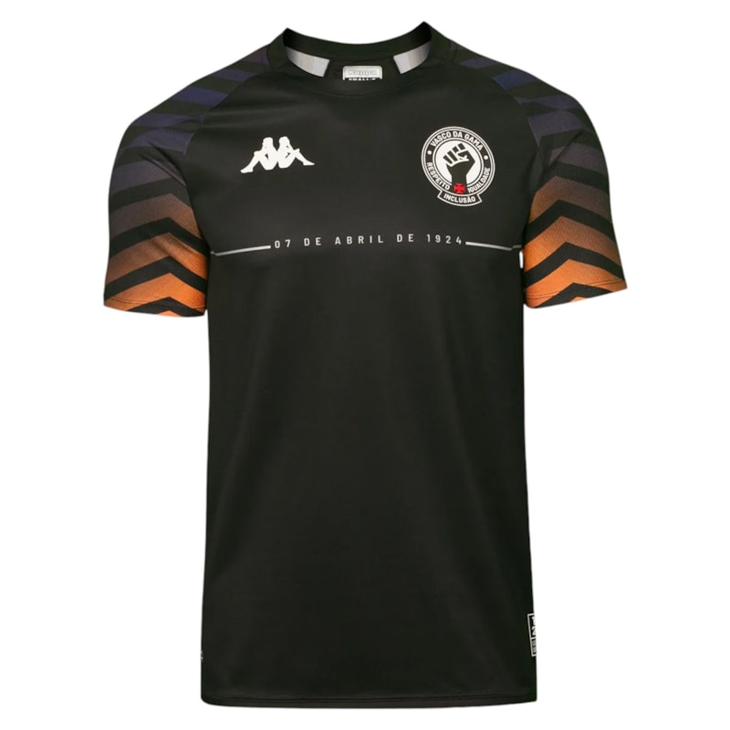 Camisa Kappa Vasco Aquecimento 2024 Masculina