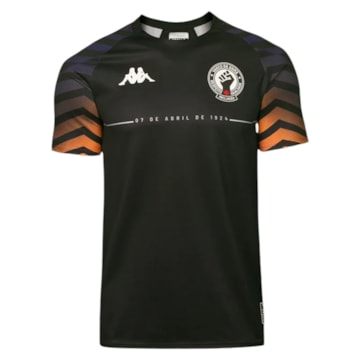 Camisa Kappa Vasco Aquecimento 2024 Pluz Size Masculina