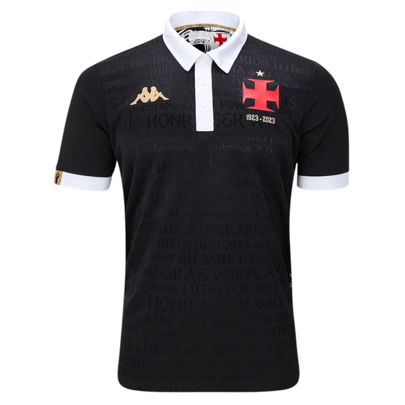 Camisa Kappa Vasco da Gama III 2023/24 Juvenil