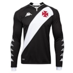 Camisa Kappa Vasco I 2022/23 Manga Longa Plus Size Masculina