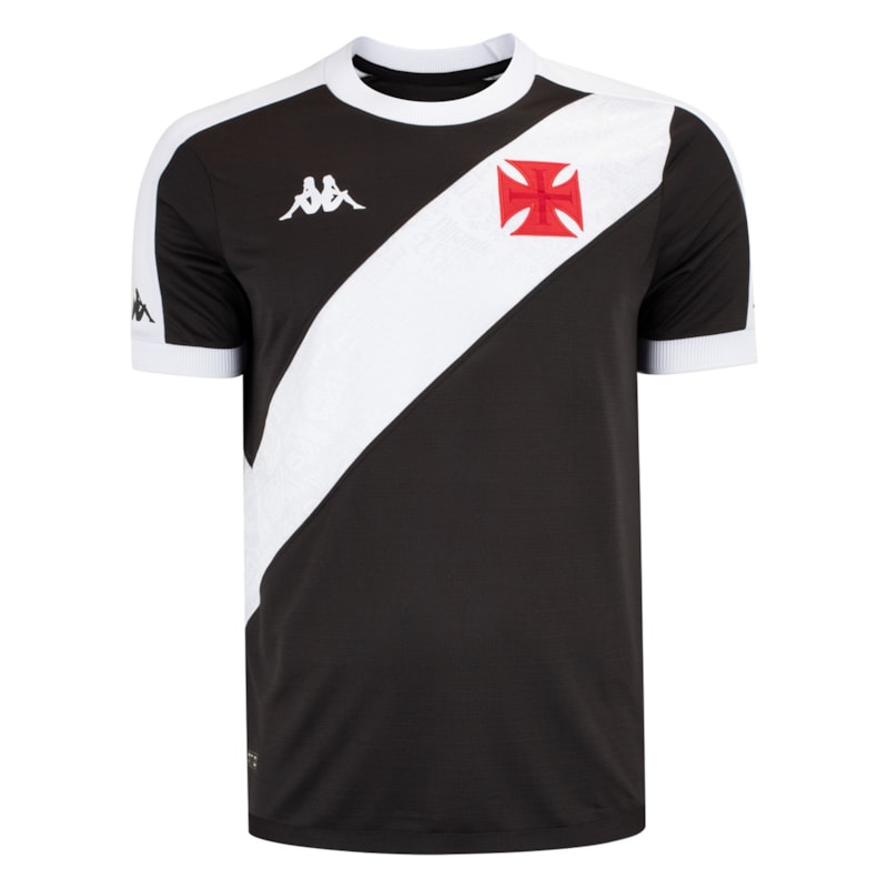 Camisa Kappa Vasco II 2024/25 Plus Size Masculina