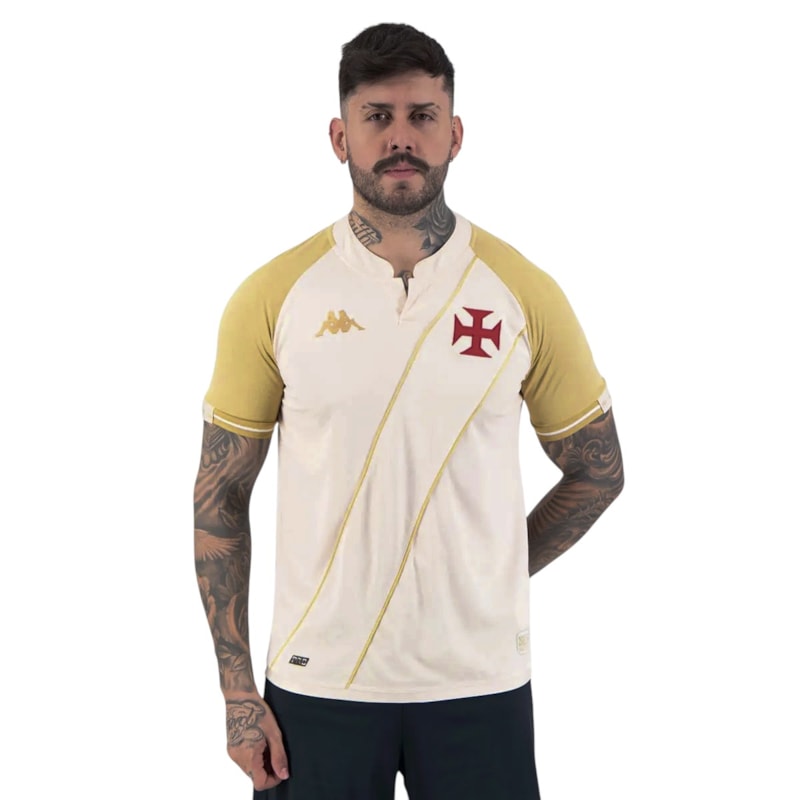 Camisa Kappa Vasco III 2024/25 Masculina 