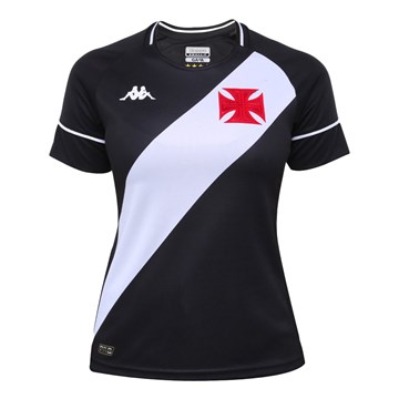 Camisa Kappa Vasco Oficial I 2020 Feminina