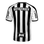 Camisa Le Coq Sportif Atlético Mineiro Oficial I 2020 Feminina - Preto e Branco