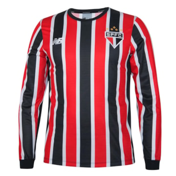 Camisa New Balance São Paulo Manga Longa 2024/25 Masculina 