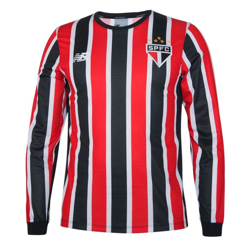 Camisa New Balance São Paulo Manga Longa 2024/25 Masculina 