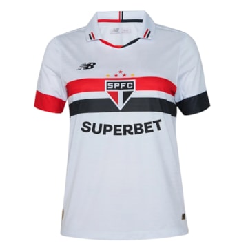 Camisa New Balance São Paulo Torcedor 2024/25 Feminina