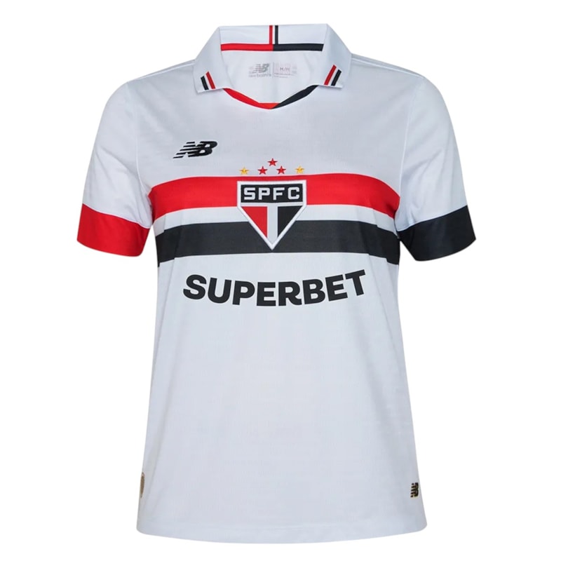 Camisa New Balance São Paulo Torcedor 2024/25 Feminina