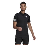 Camisa Polo Adidas Club 3 Stripes Masculina