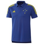 Camisa Polo Adidas Cruzeiro 2021/22 Masculina - Azul