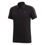 Camisa Polo Adidas Flamengo 3 Stripes Masculina