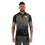 Camisa Polo AS Roma Pattern Masculina